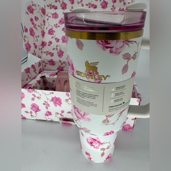 LoveShackFancy Other - Stanley x LoveShackFancy Quencher H2.0 Tumbler 40oz – Rose Print – NIB
